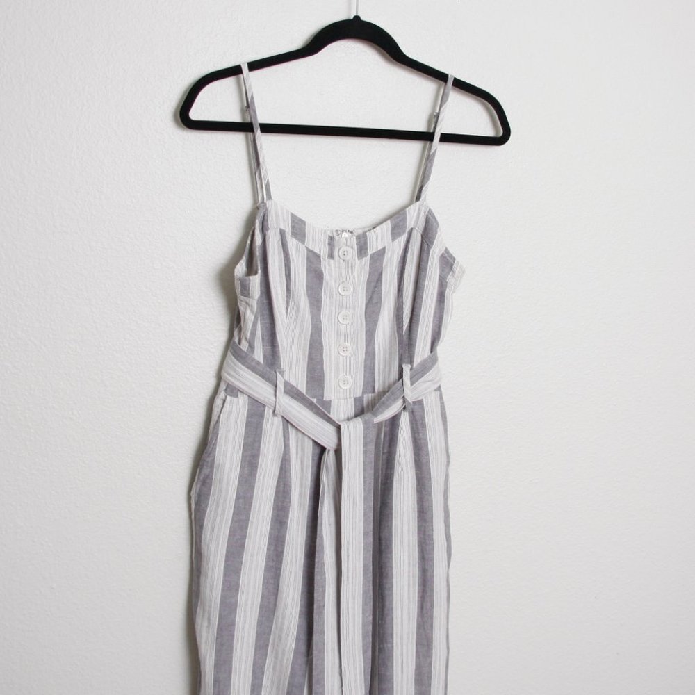 Rails Harper Jumpsuit Laguna Stripe Linen Blend C… - image 4